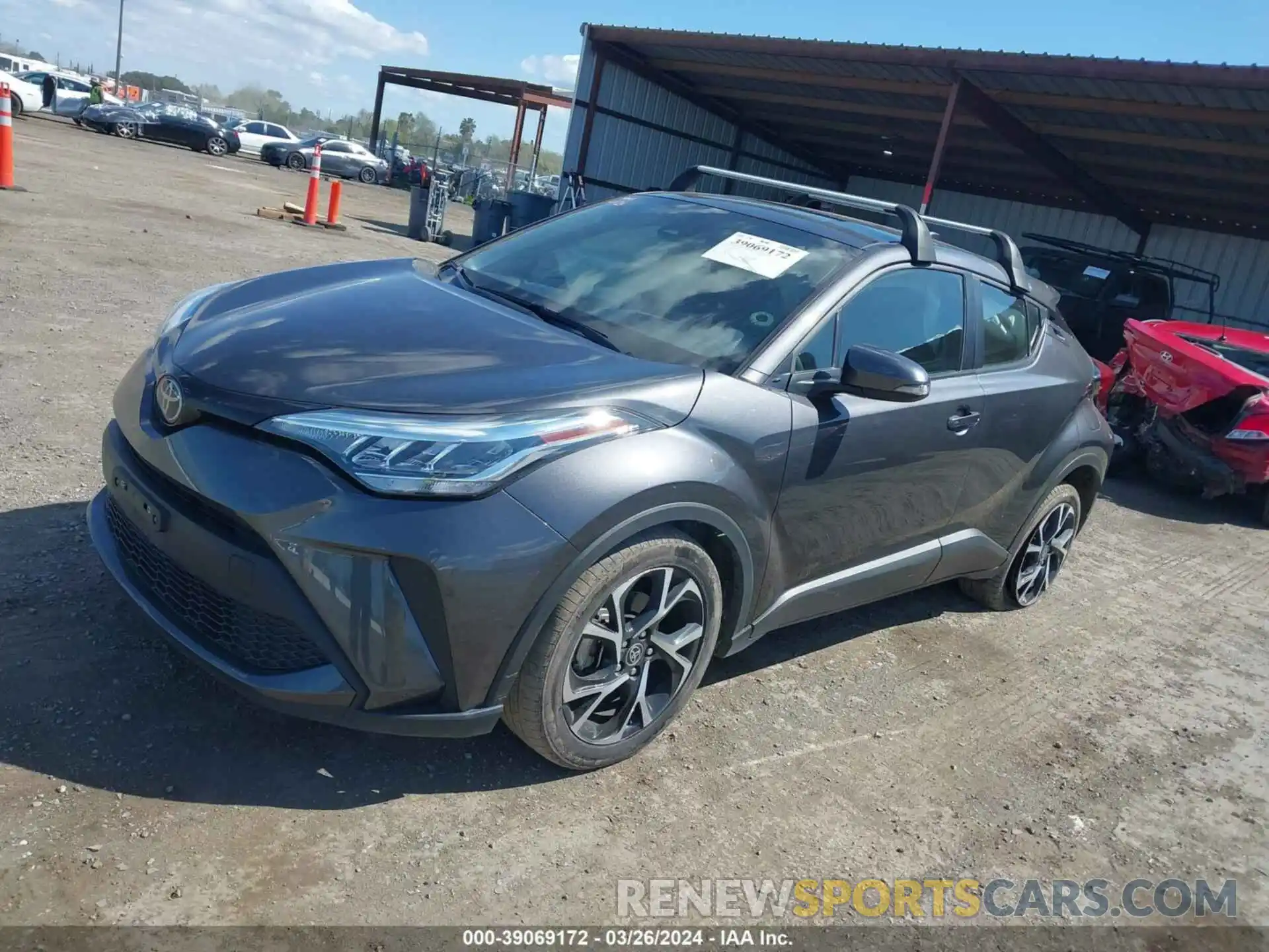 2 Photograph of a damaged car NMTKHMBX6NR141354 TOYOTA C-HR 2022