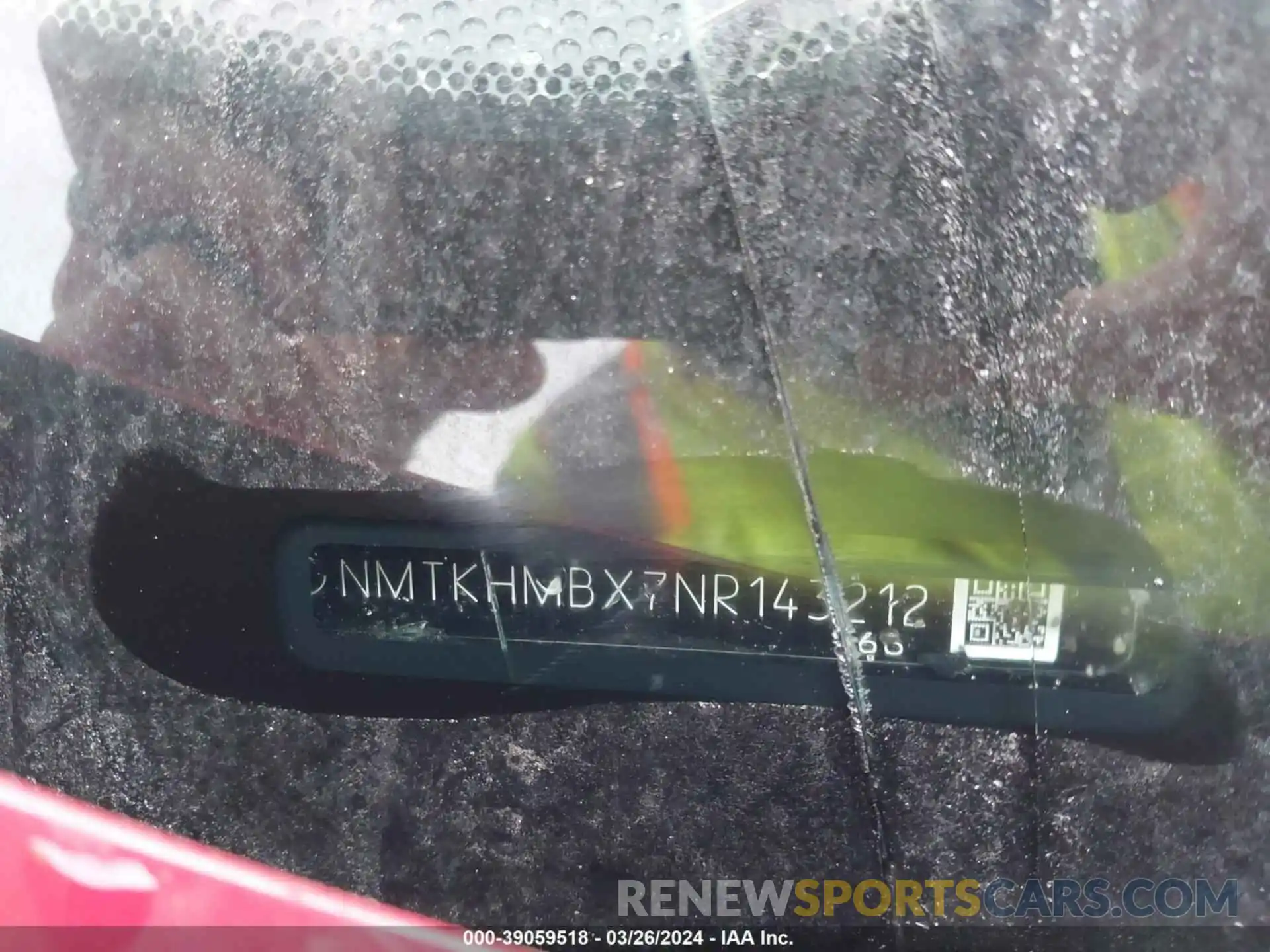 9 Photograph of a damaged car NMTKHMBX7NR143212 TOYOTA C-HR 2022