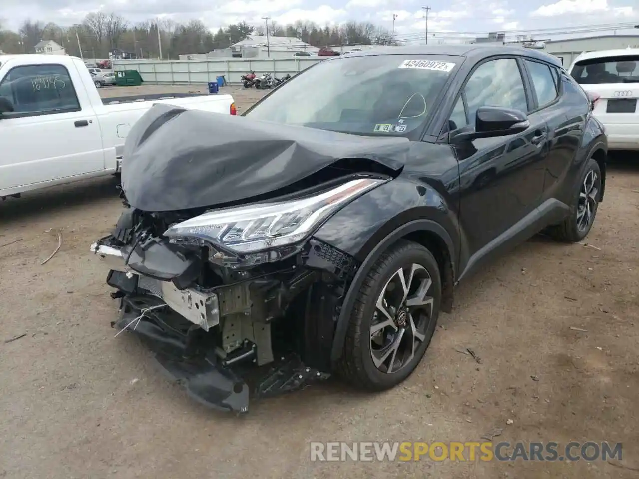 2 Фотография поврежденного автомобиля NMTKHMBX7NR144358 TOYOTA C-HR 2022