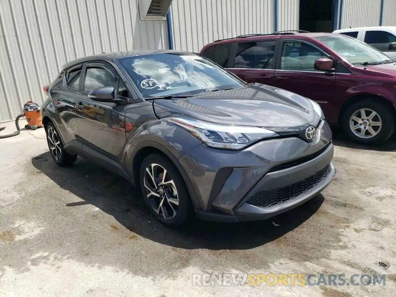 1 Photograph of a damaged car NMTKHMBX8NR140660 TOYOTA C-HR 2022