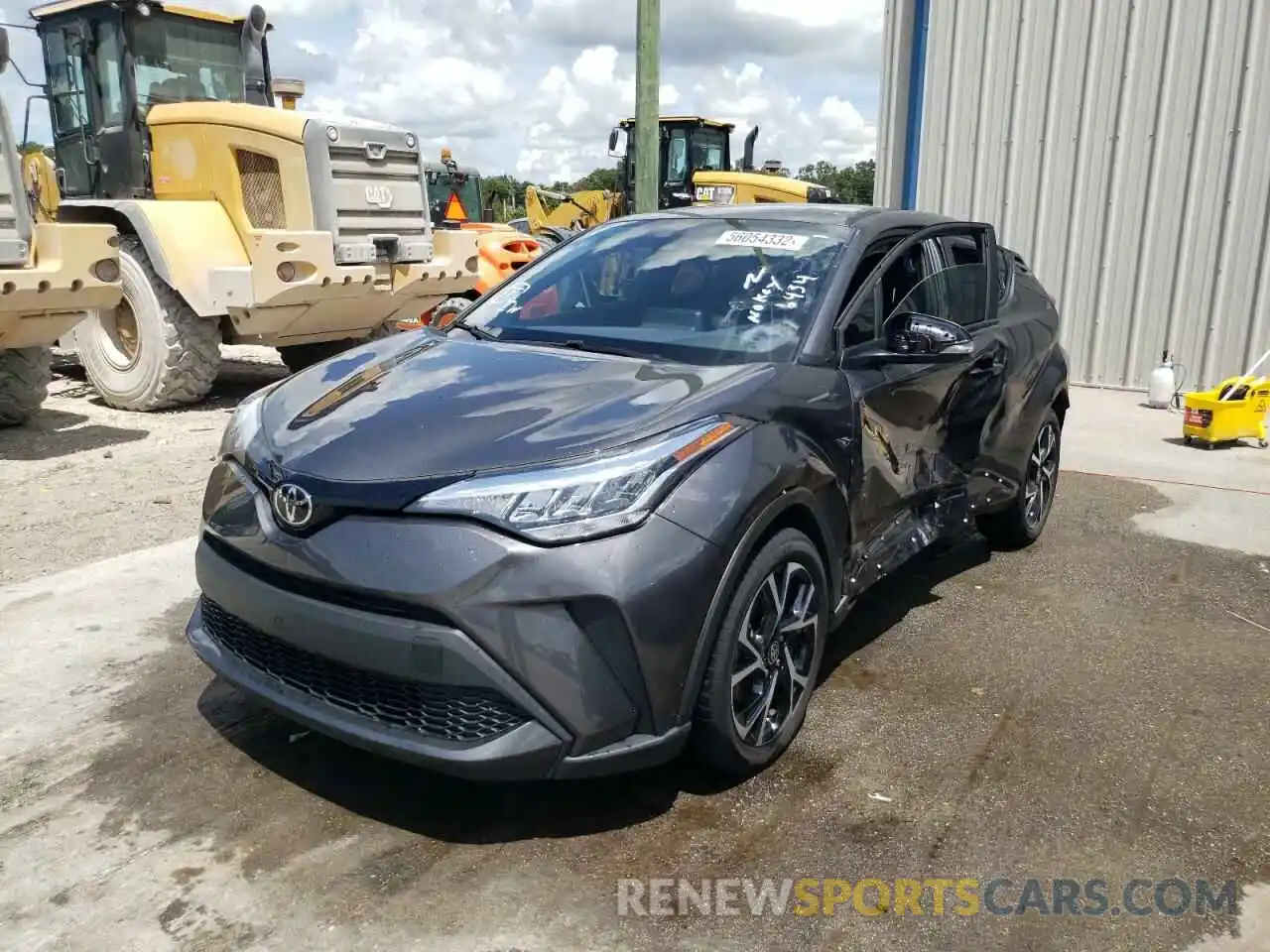 2 Photograph of a damaged car NMTKHMBX8NR140660 TOYOTA C-HR 2022