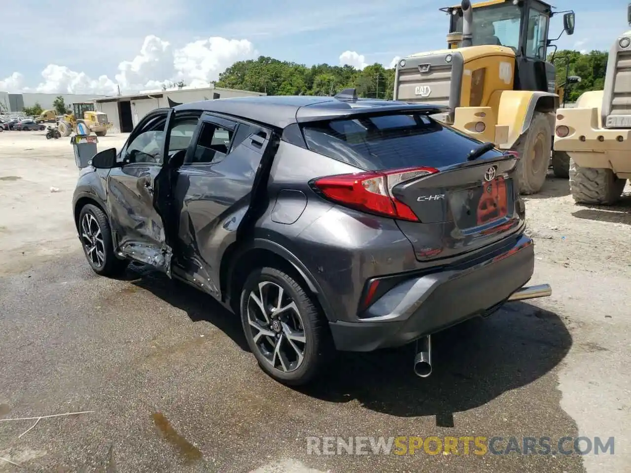 3 Photograph of a damaged car NMTKHMBX8NR140660 TOYOTA C-HR 2022