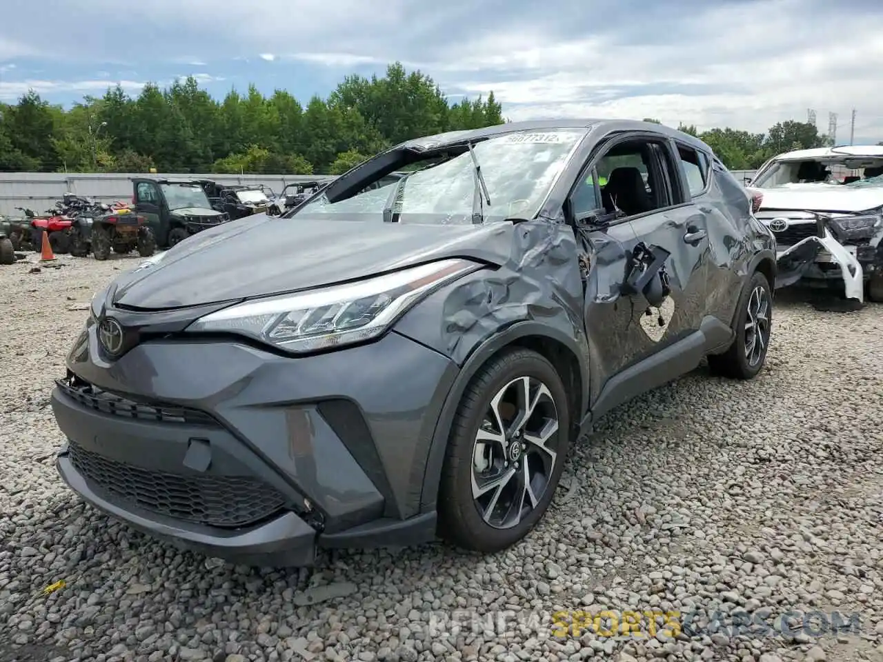 2 Photograph of a damaged car NMTKHMBXXNR141082 TOYOTA C-HR 2022