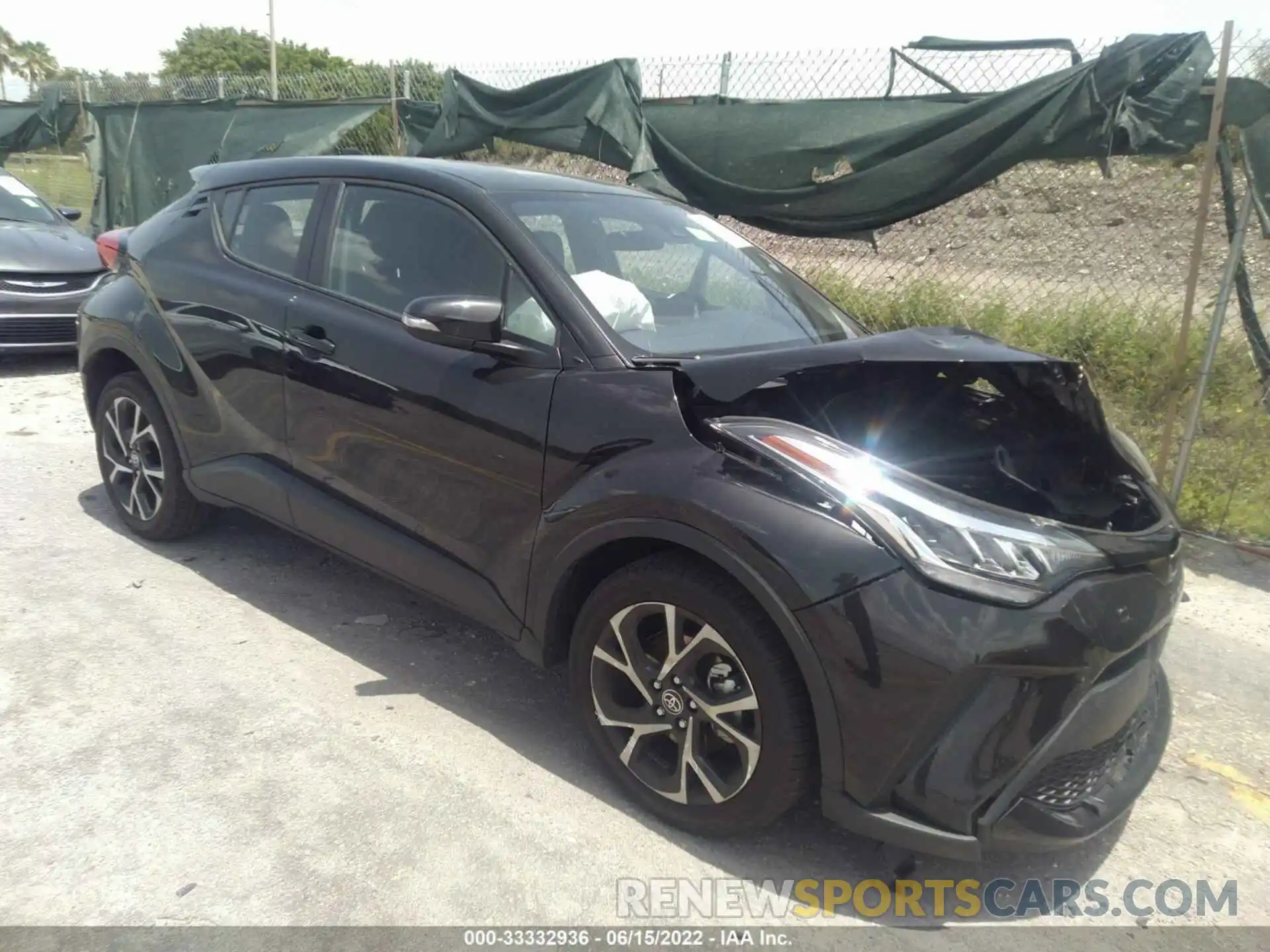 1 Photograph of a damaged car NMTKHMBXXNR141888 TOYOTA C-HR 2022