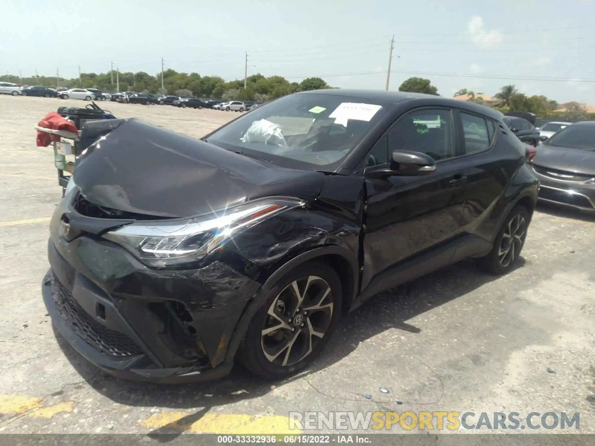 2 Photograph of a damaged car NMTKHMBXXNR141888 TOYOTA C-HR 2022