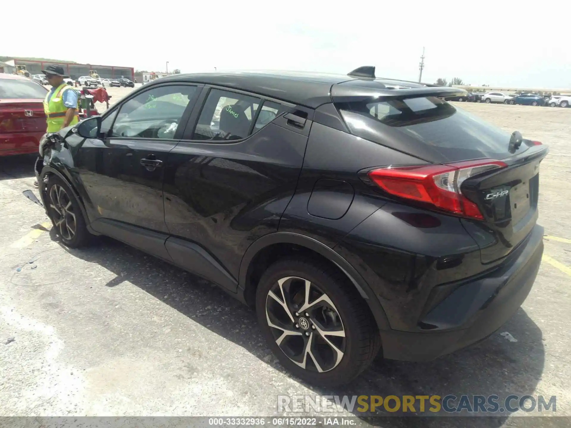 3 Photograph of a damaged car NMTKHMBXXNR141888 TOYOTA C-HR 2022