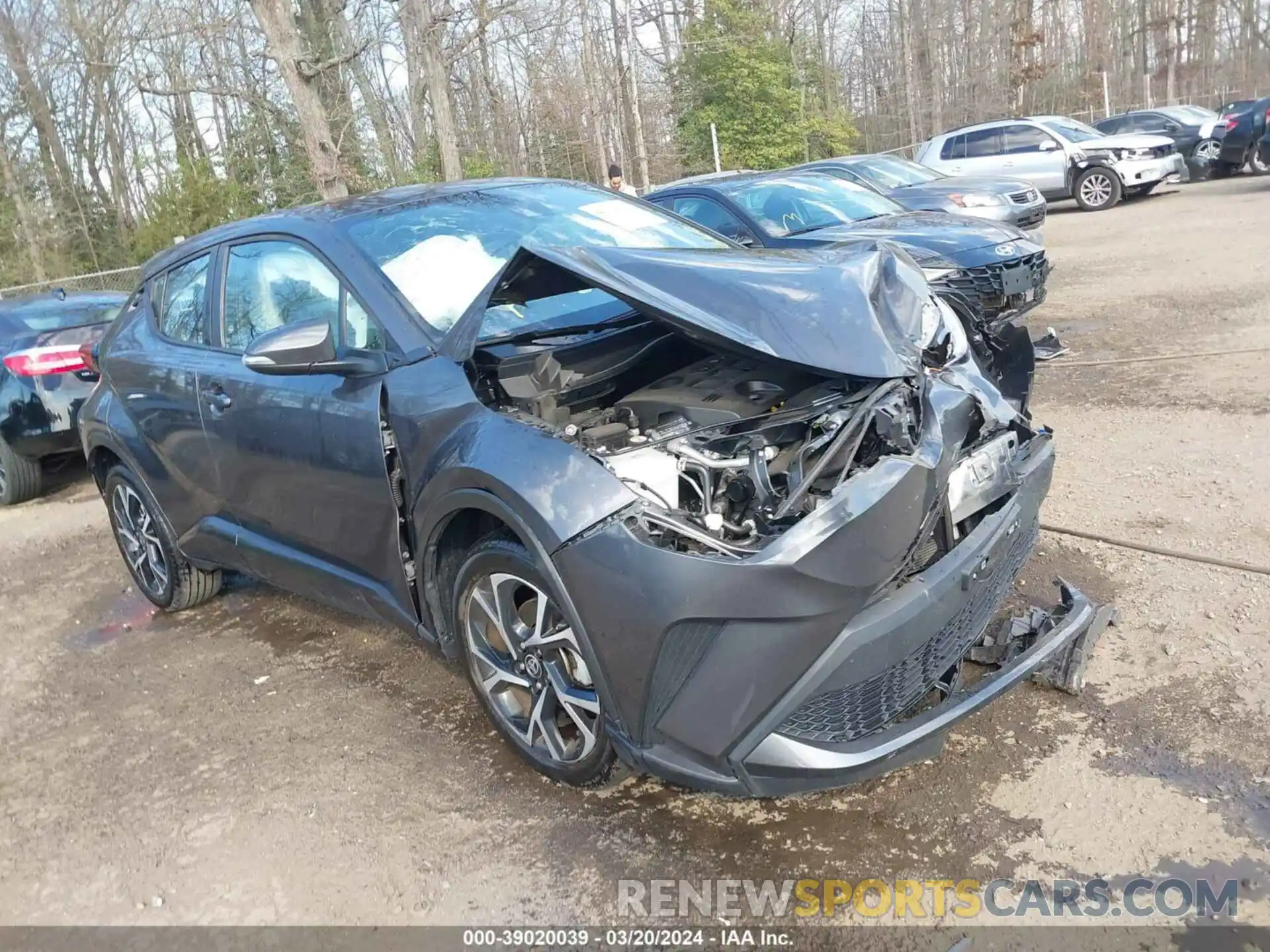 1 Photograph of a damaged car NMTKHMBXXNR145634 TOYOTA C-HR 2022
