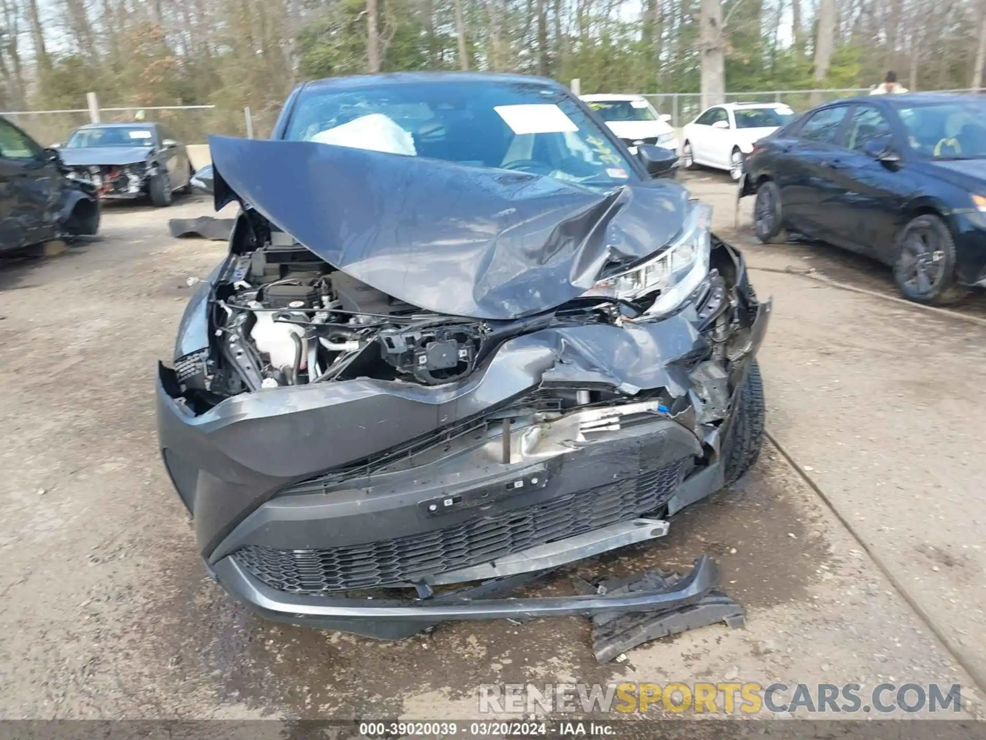 13 Photograph of a damaged car NMTKHMBXXNR145634 TOYOTA C-HR 2022