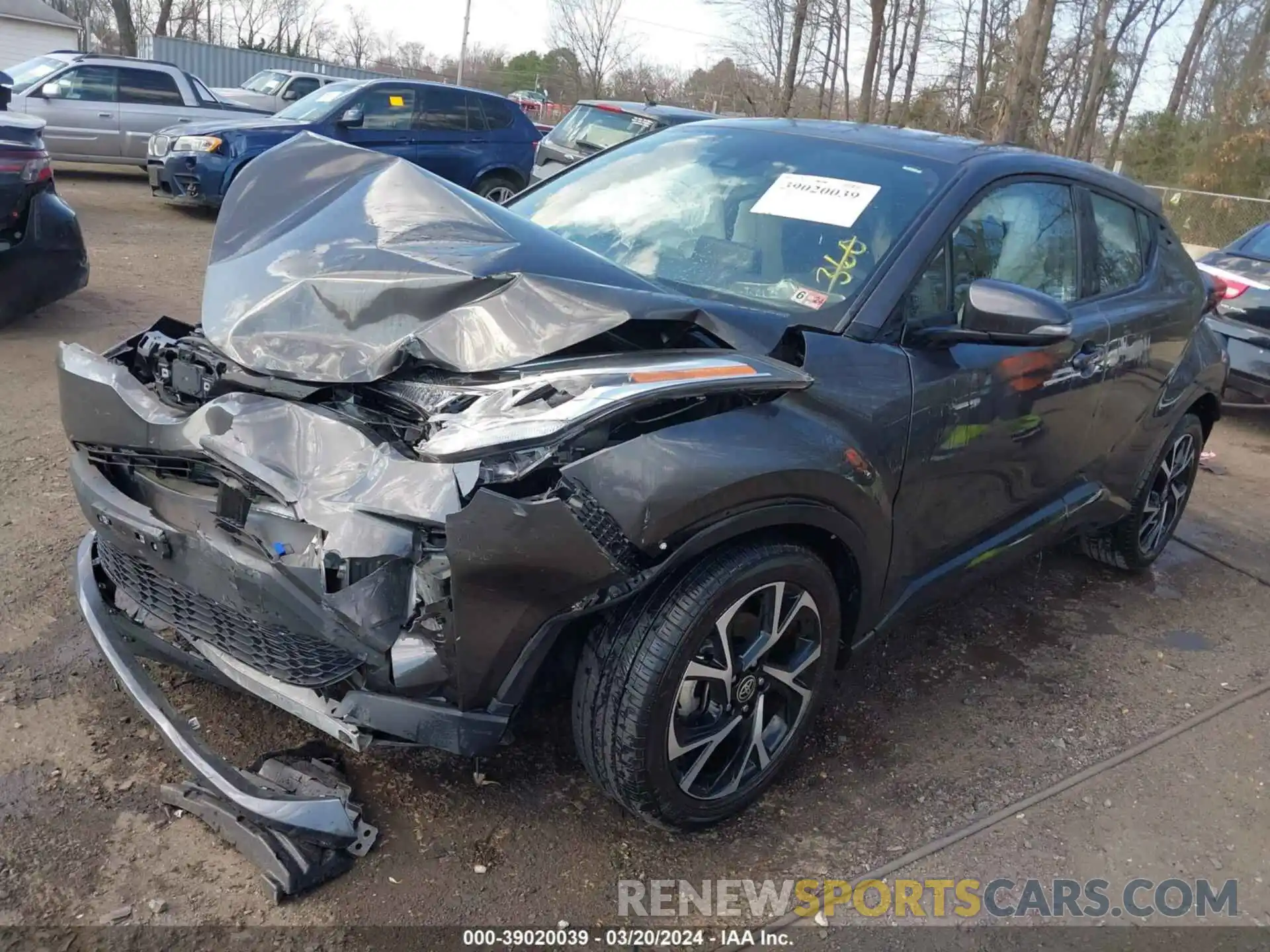 2 Photograph of a damaged car NMTKHMBXXNR145634 TOYOTA C-HR 2022