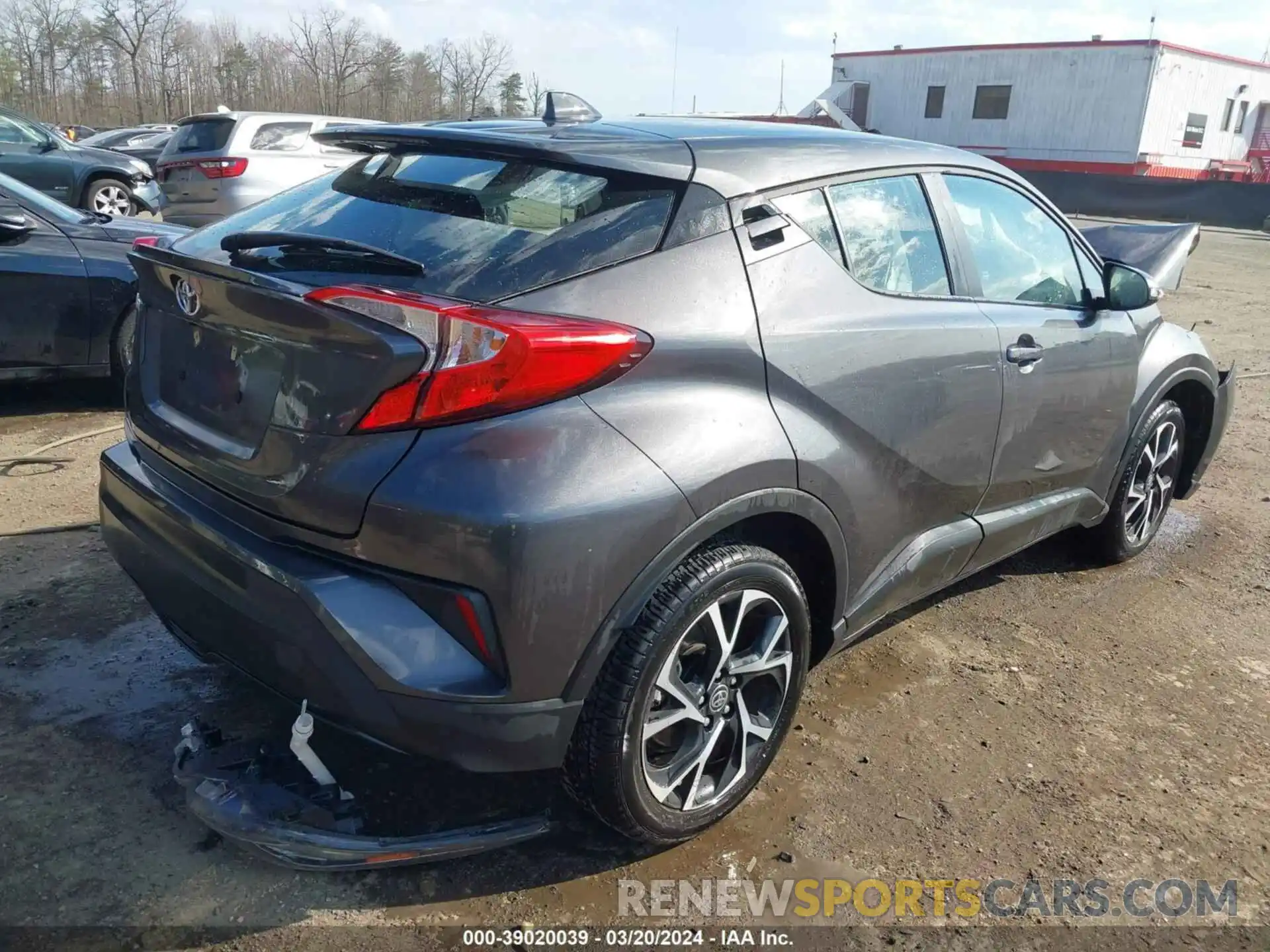 4 Photograph of a damaged car NMTKHMBXXNR145634 TOYOTA C-HR 2022