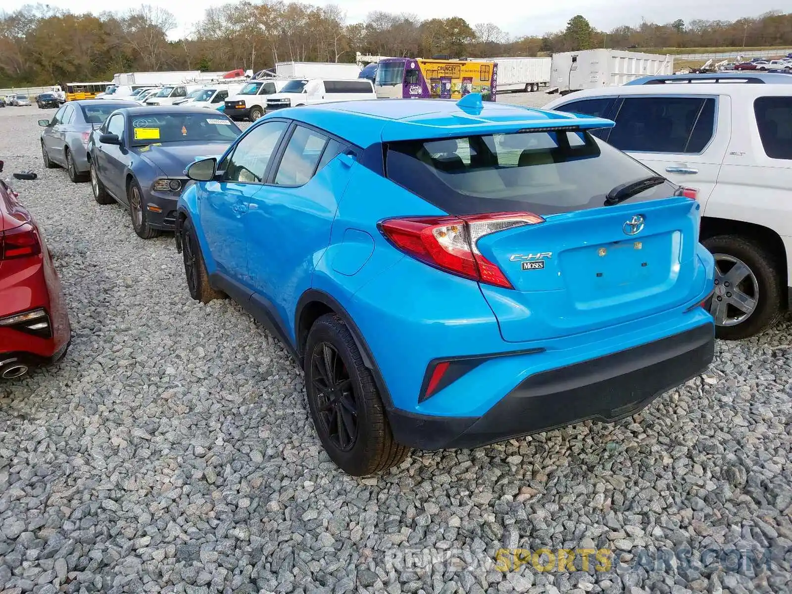 3 Photograph of a damaged car JTNKHMBX0K1026903 TOYOTA C-HR XLE 2019