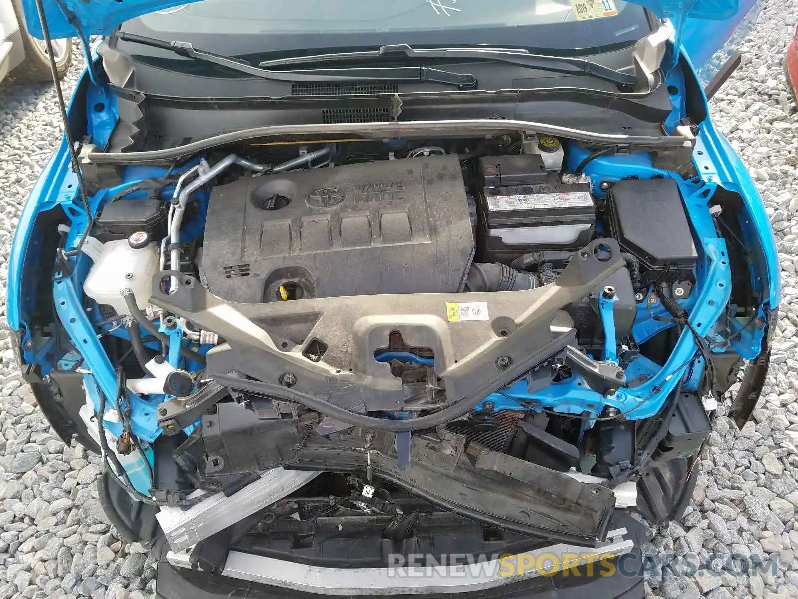 7 Photograph of a damaged car JTNKHMBX0K1026903 TOYOTA C-HR XLE 2019