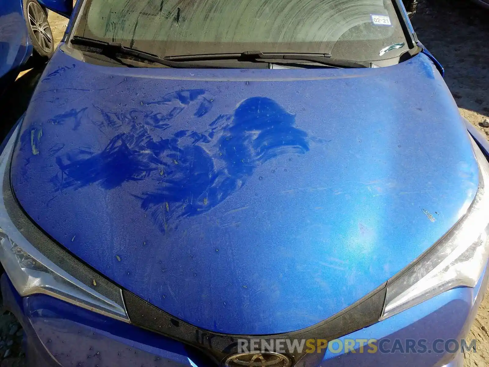 7 Photograph of a damaged car JTNKHMBX1K1036582 TOYOTA C-HR XLE 2019