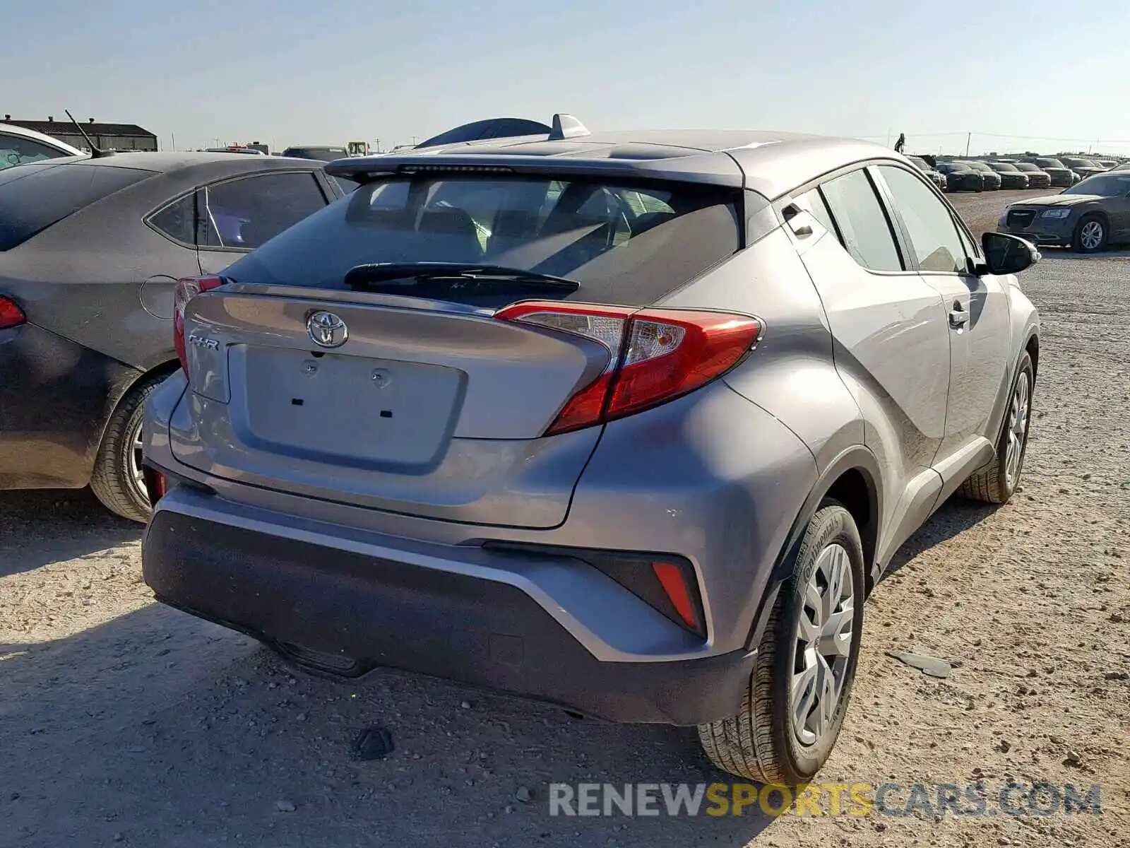 4 Photograph of a damaged car JTNKHMBX2K1041225 TOYOTA C-HR XLE 2019