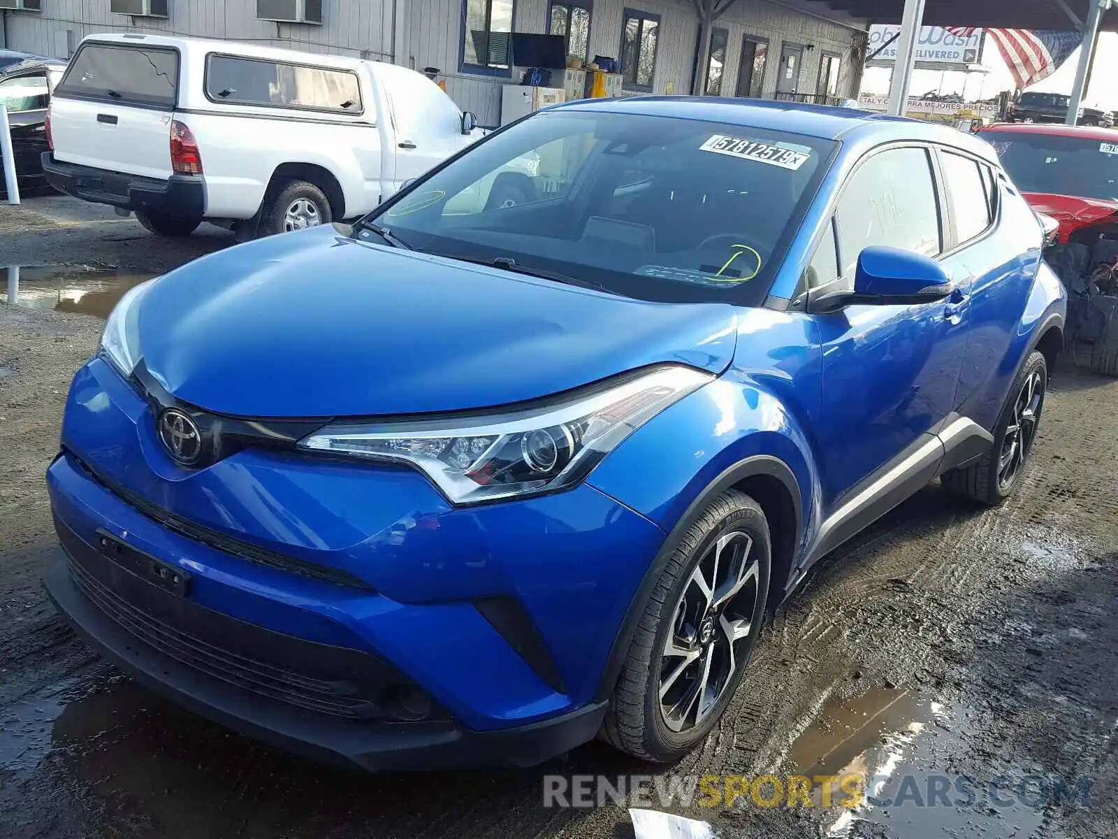 2 Photograph of a damaged car JTNKHMBX2K1041659 TOYOTA C-HR XLE 2019