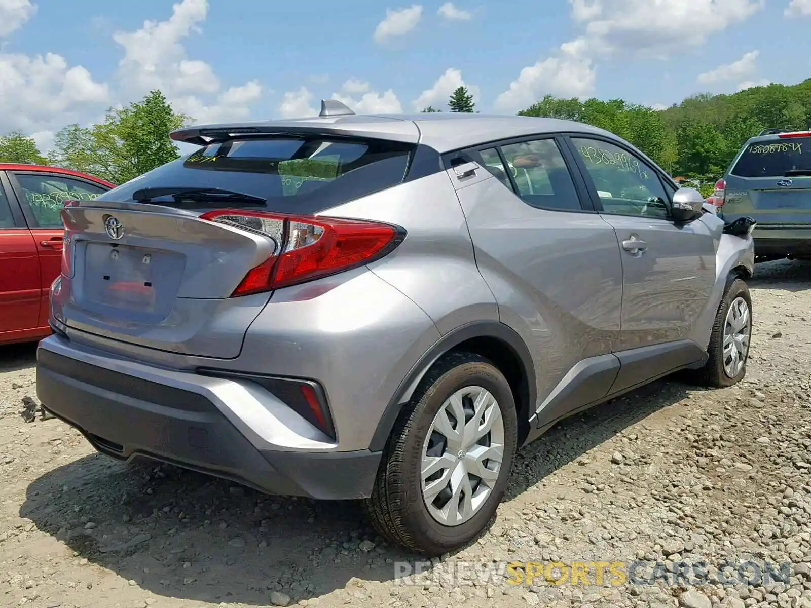 4 Photograph of a damaged car JTNKHMBX4K1019162 TOYOTA C-HR XLE 2019