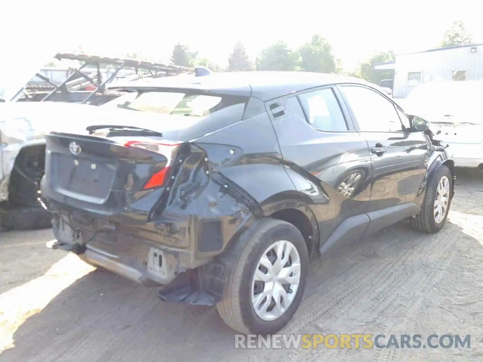 4 Photograph of a damaged car JTNKHMBX4K1020098 TOYOTA C-HR XLE 2019