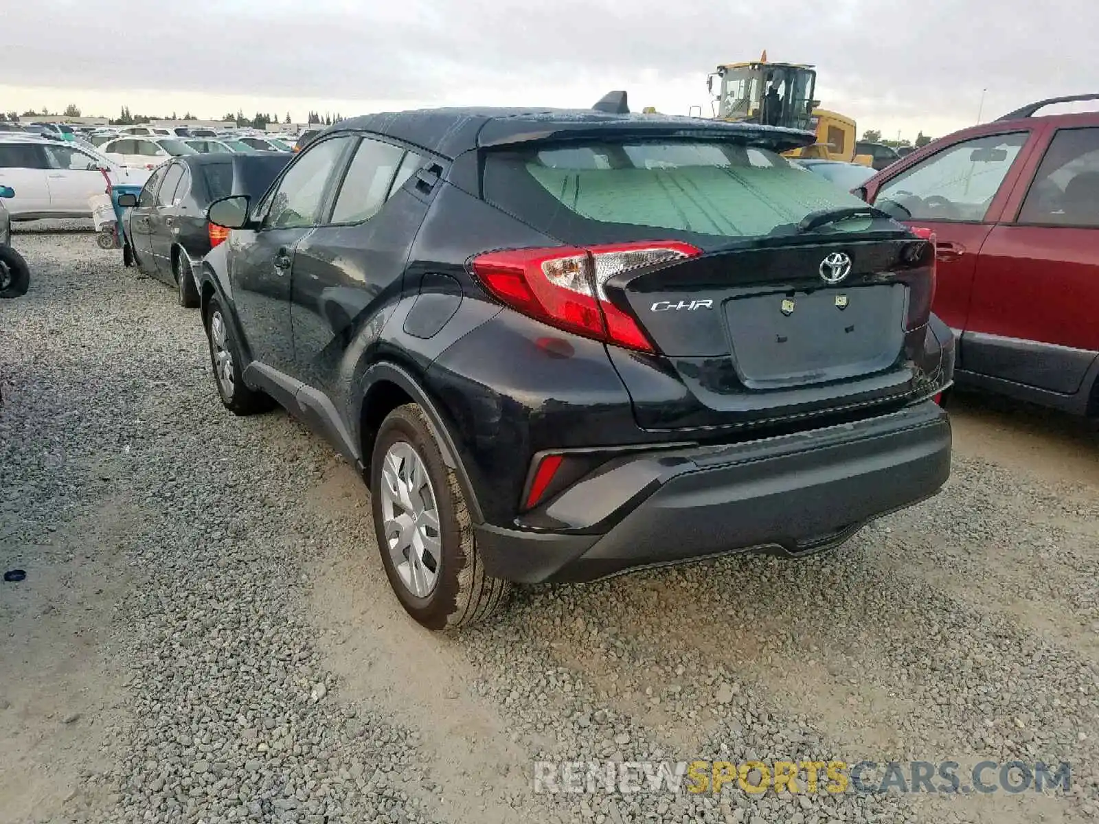 3 Фотография поврежденного автомобиля JTNKHMBX5K1020465 TOYOTA C-HR XLE 2019