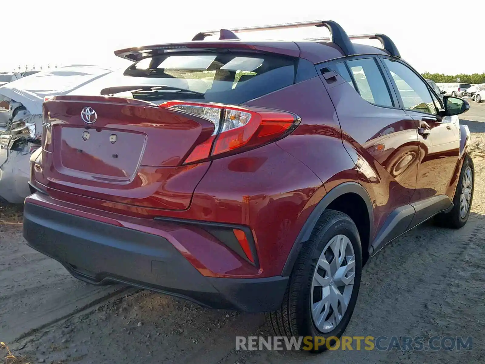 4 Photograph of a damaged car JTNKHMBX5K1047813 TOYOTA C-HR XLE 2019