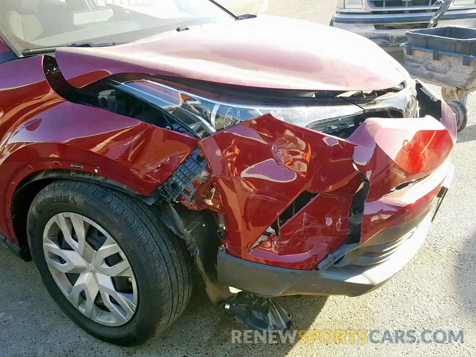 9 Photograph of a damaged car JTNKHMBX5K1047813 TOYOTA C-HR XLE 2019