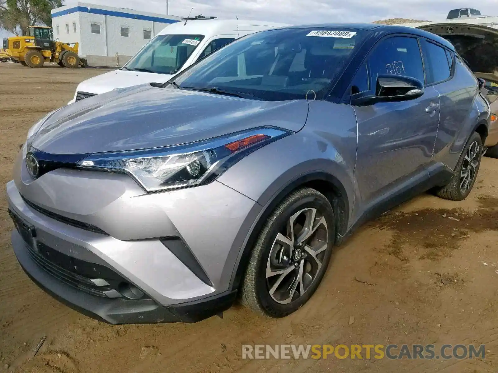 2 Photograph of a damaged car JTNKHMBX6K1017185 TOYOTA C-HR XLE 2019