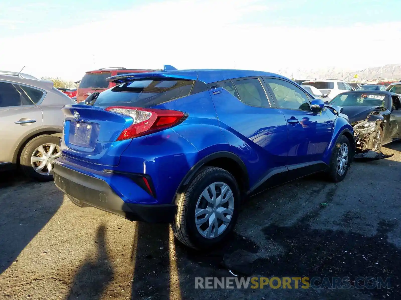 4 Photograph of a damaged car JTNKHMBX6K1029806 TOYOTA C-HR XLE 2019