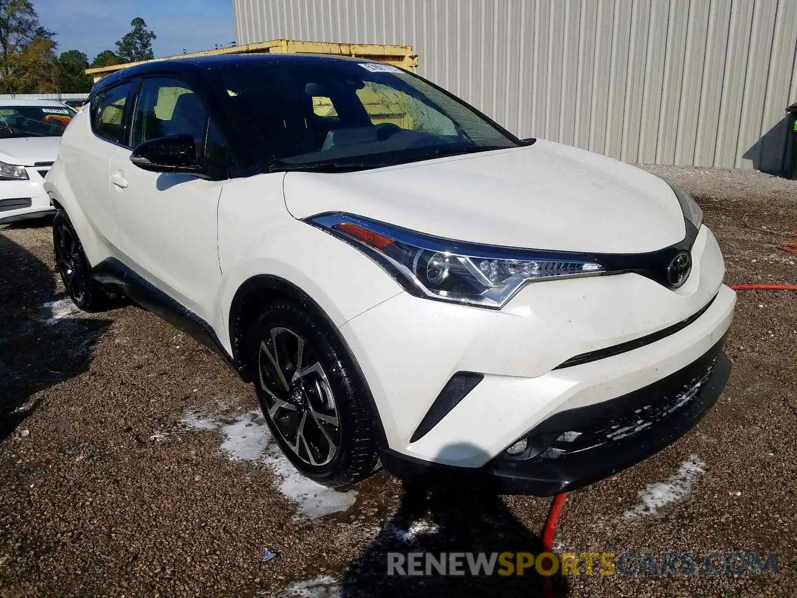 1 Photograph of a damaged car JTNKHMBX7K1027756 TOYOTA C-HR XLE 2019