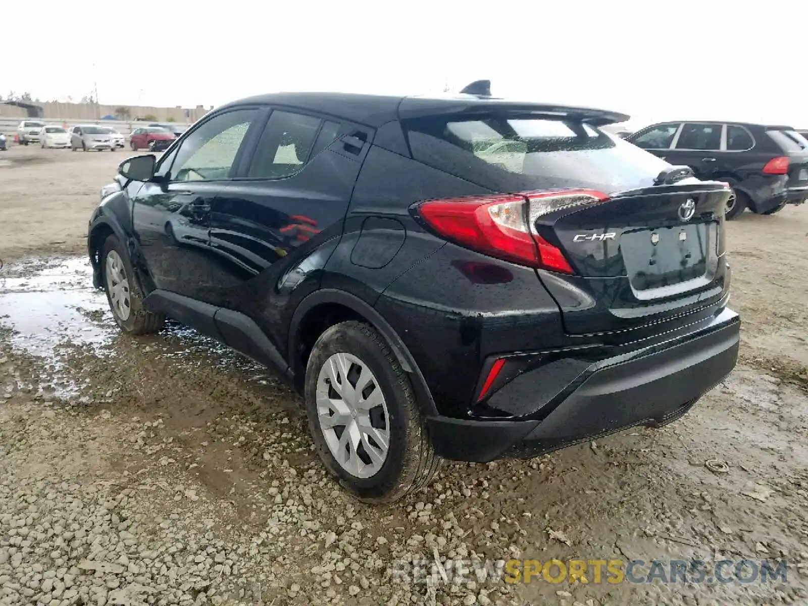 3 Photograph of a damaged car JTNKHMBX7K1035517 TOYOTA C-HR XLE 2019