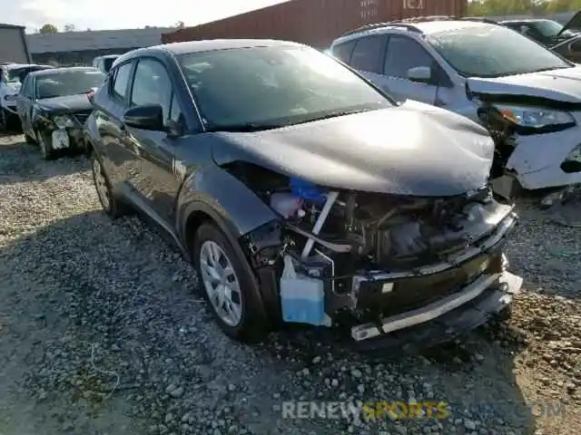 1 Photograph of a damaged car JTNKHMBX7K1036361 TOYOTA C-HR XLE 2019