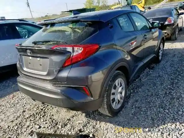 4 Photograph of a damaged car JTNKHMBX7K1036361 TOYOTA C-HR XLE 2019