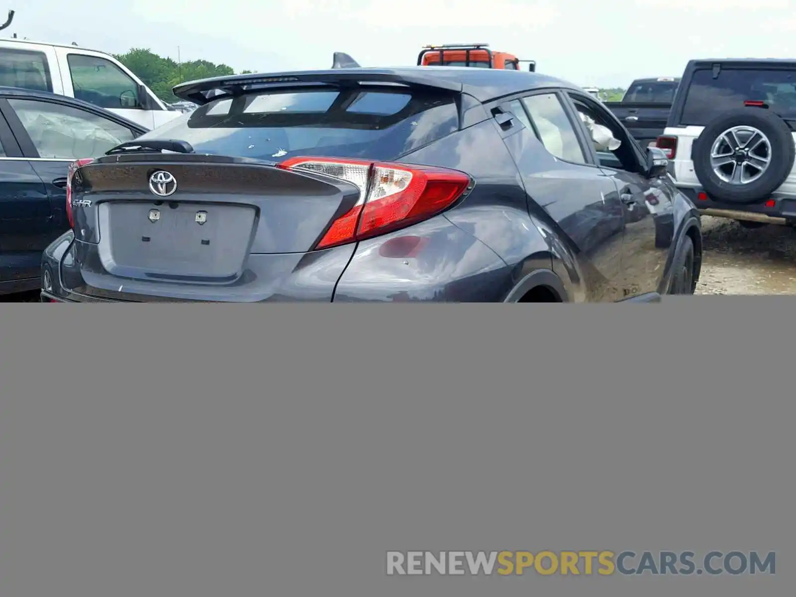 4 Photograph of a damaged car JTNKHMBX8K1034800 TOYOTA C-HR XLE 2019