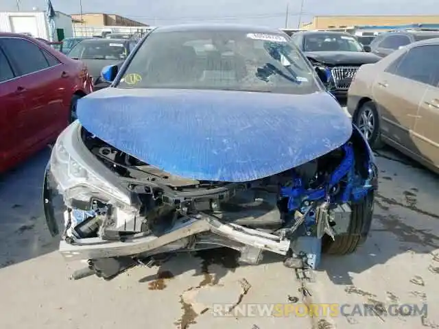 9 Photograph of a damaged car JTNKHMBX8K1036630 TOYOTA C-HR XLE 2019