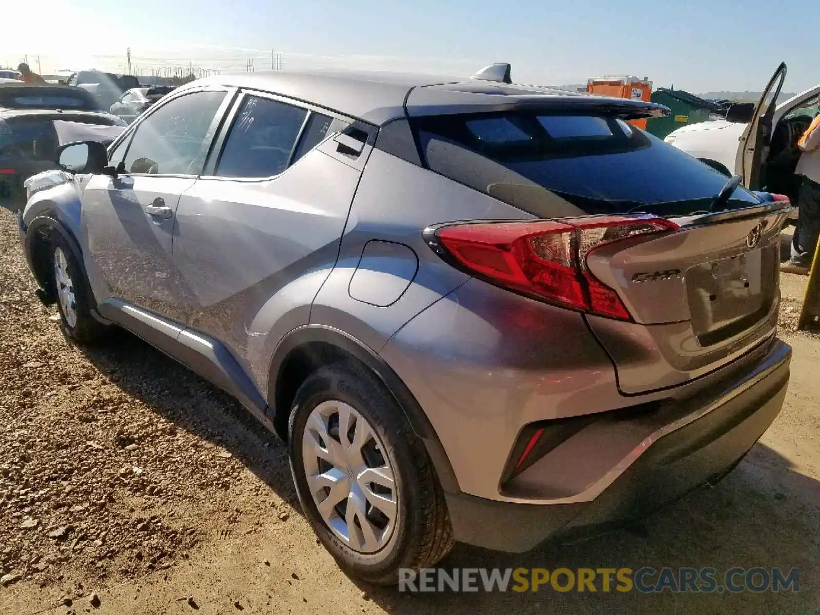 3 Photograph of a damaged car JTNKHMBX8K1039463 TOYOTA C-HR XLE 2019