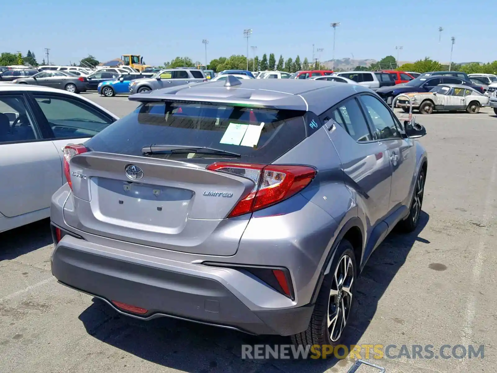 4 Photograph of a damaged car JTNKHMBX9K1026804 TOYOTA C-HR XLE 2019