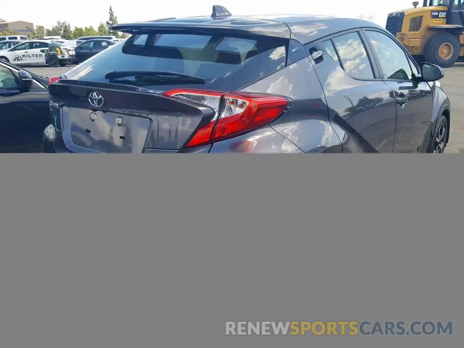 4 Photograph of a damaged car JTNKHMBX9K1037656 TOYOTA C-HR XLE 2019