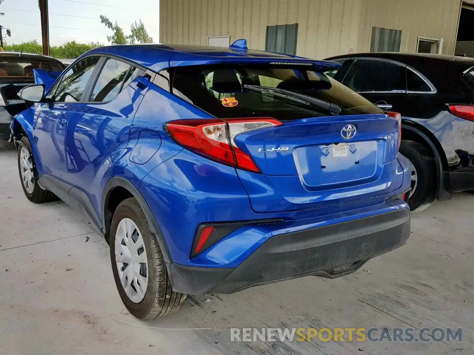 3 Photograph of a damaged car JTNKHMBXXK1019070 TOYOTA C-HR XLE 2019