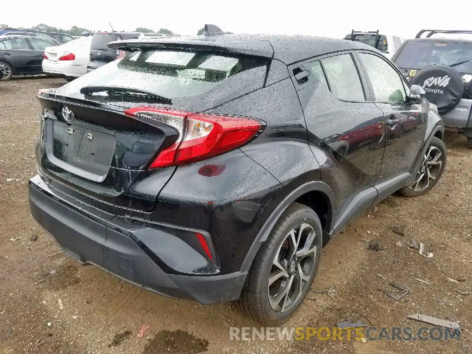 4 Photograph of a damaged car JTNKHMBXXK1027315 TOYOTA C-HR XLE 2019