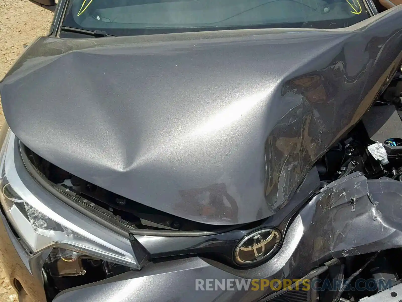 7 Photograph of a damaged car JTNKHMBXXK1033258 TOYOTA C-HR XLE 2019