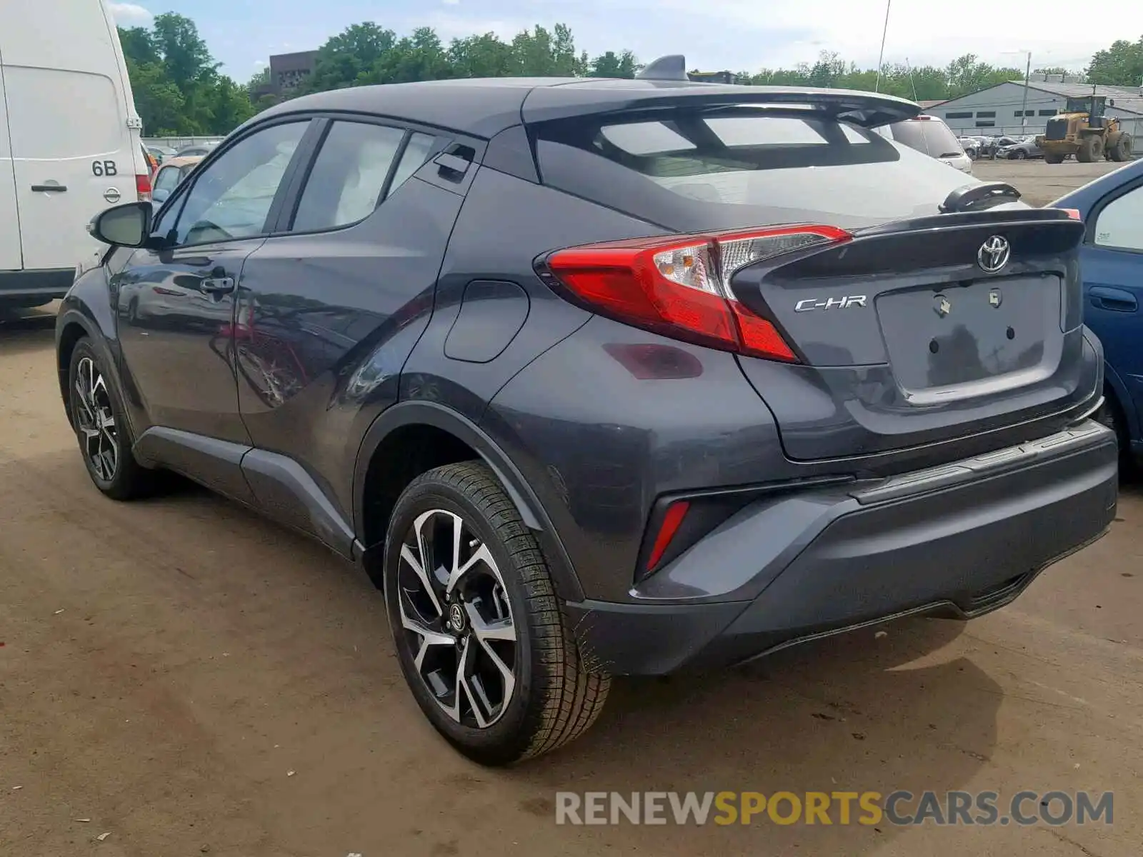 3 Photograph of a damaged car NMTKHMBX0KR075556 TOYOTA C-HR XLE 2019