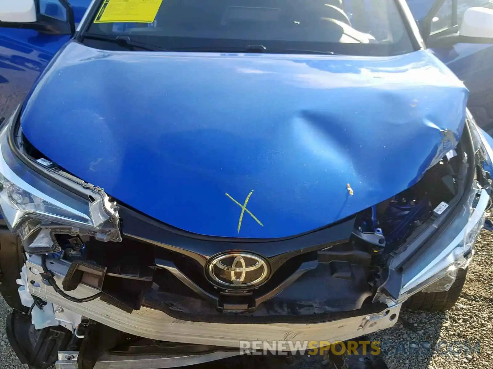 7 Photograph of a damaged car NMTKHMBX1KR083438 TOYOTA C-HR XLE 2019