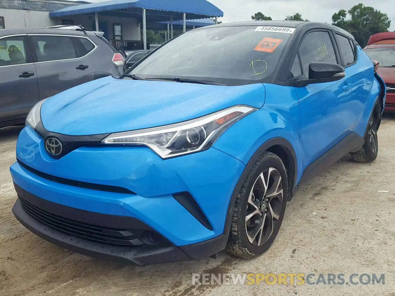 2 Photograph of a damaged car NMTKHMBX2KR090186 TOYOTA C-HR XLE 2019