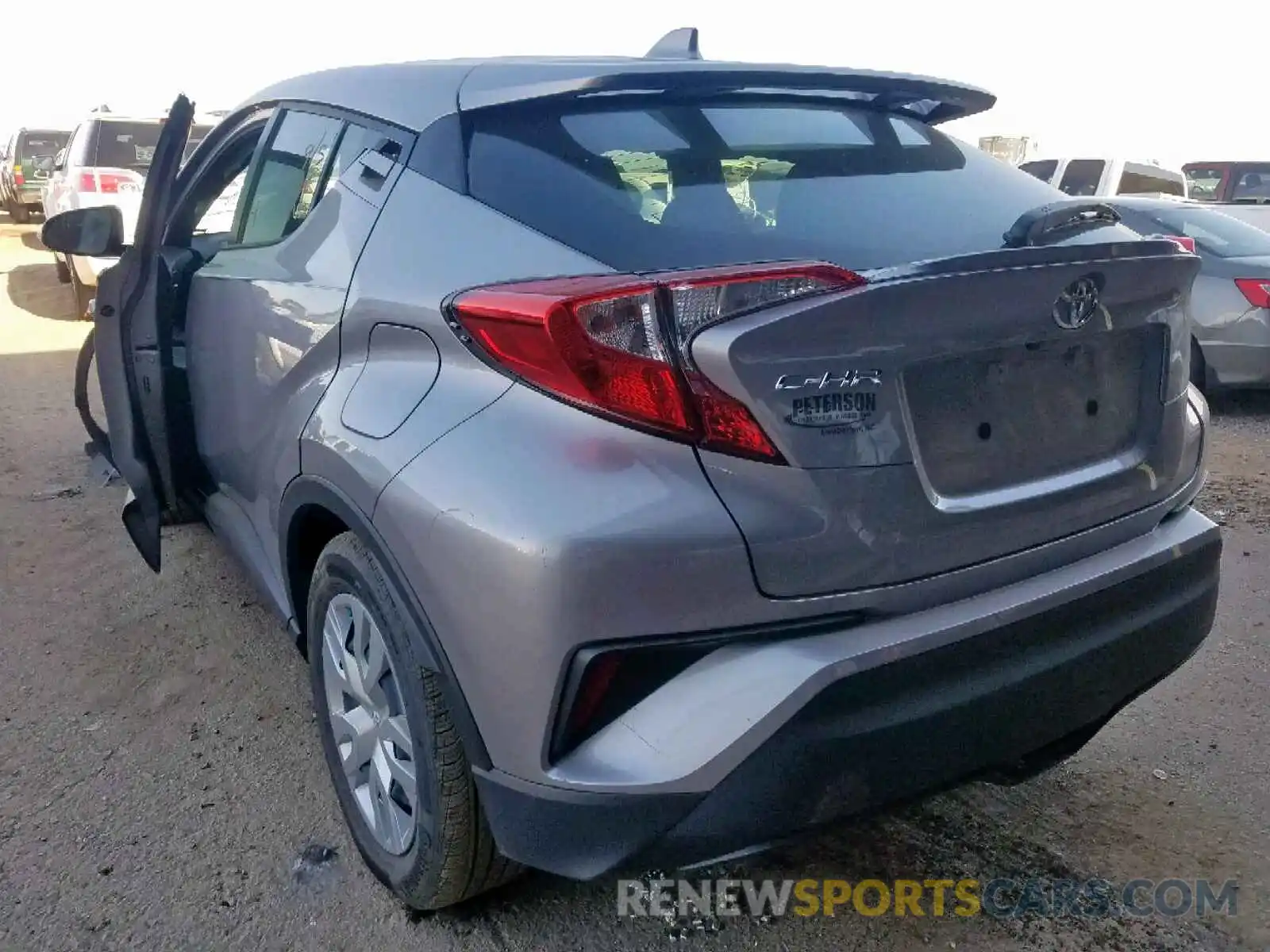 3 Photograph of a damaged car NMTKHMBX3KR079715 TOYOTA C-HR XLE 2019