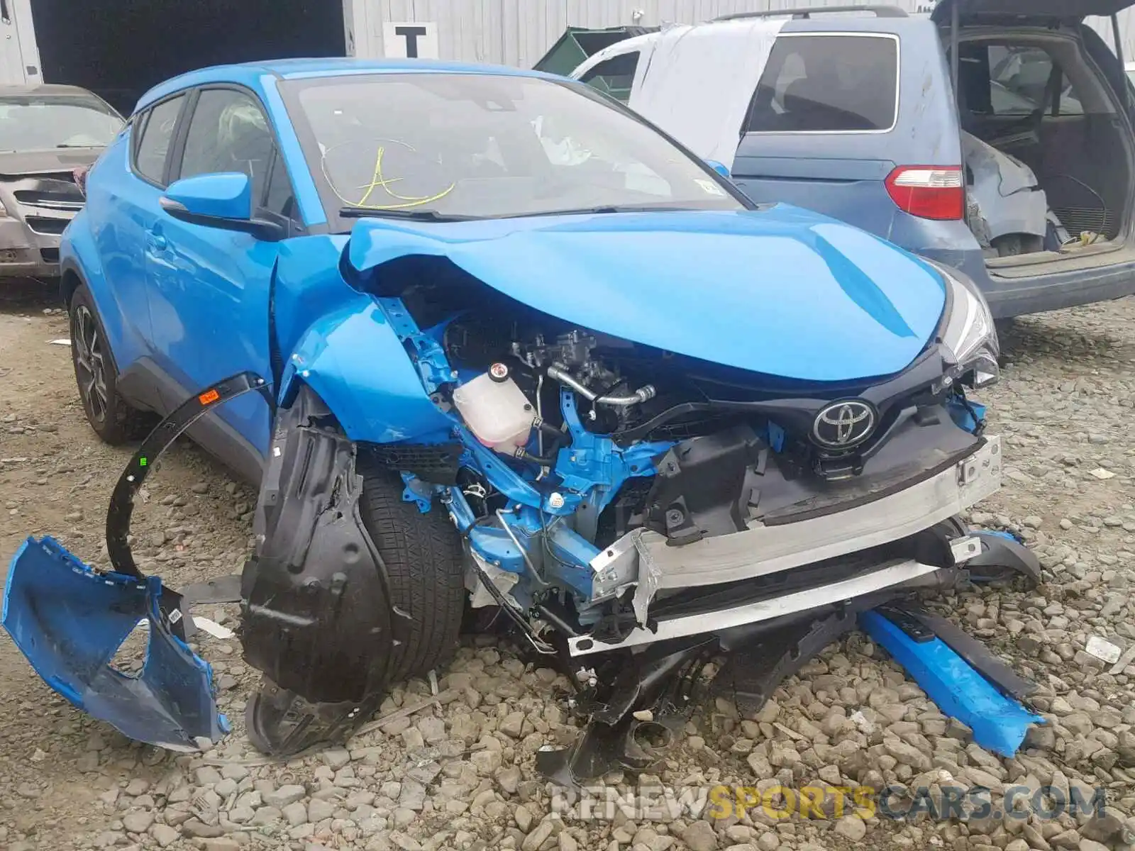 1 Фотография поврежденного автомобиля NMTKHMBX5KR078968 TOYOTA C-HR XLE 2019