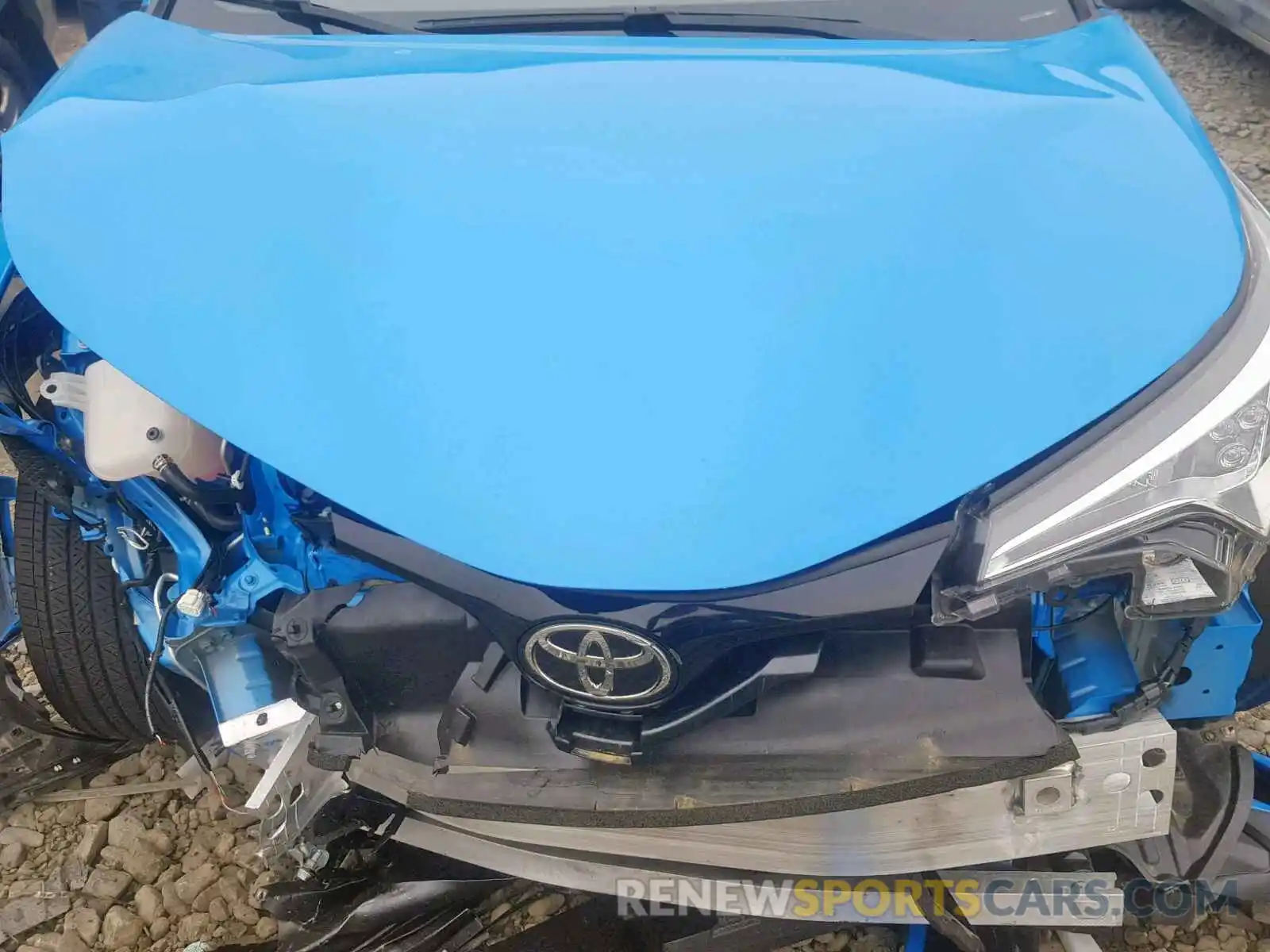 7 Photograph of a damaged car NMTKHMBX5KR078968 TOYOTA C-HR XLE 2019