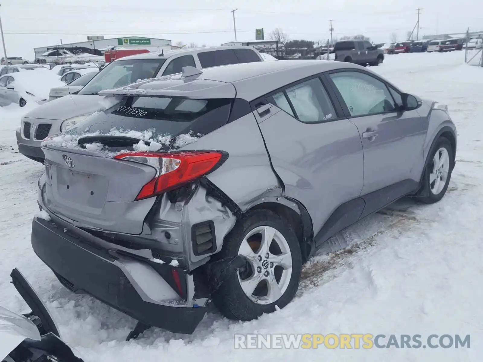 4 Photograph of a damaged car NMTKHMBX6KR067090 TOYOTA C-HR XLE 2019