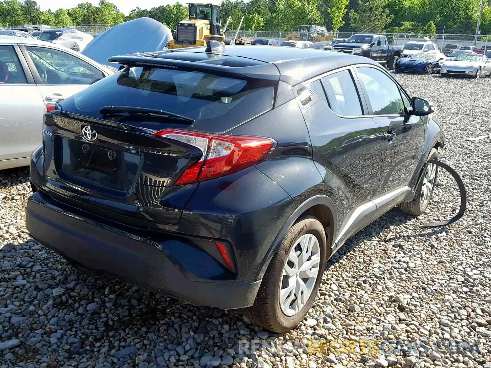 4 Photograph of a damaged car NMTKHMBX6KR080034 TOYOTA C-HR XLE 2019