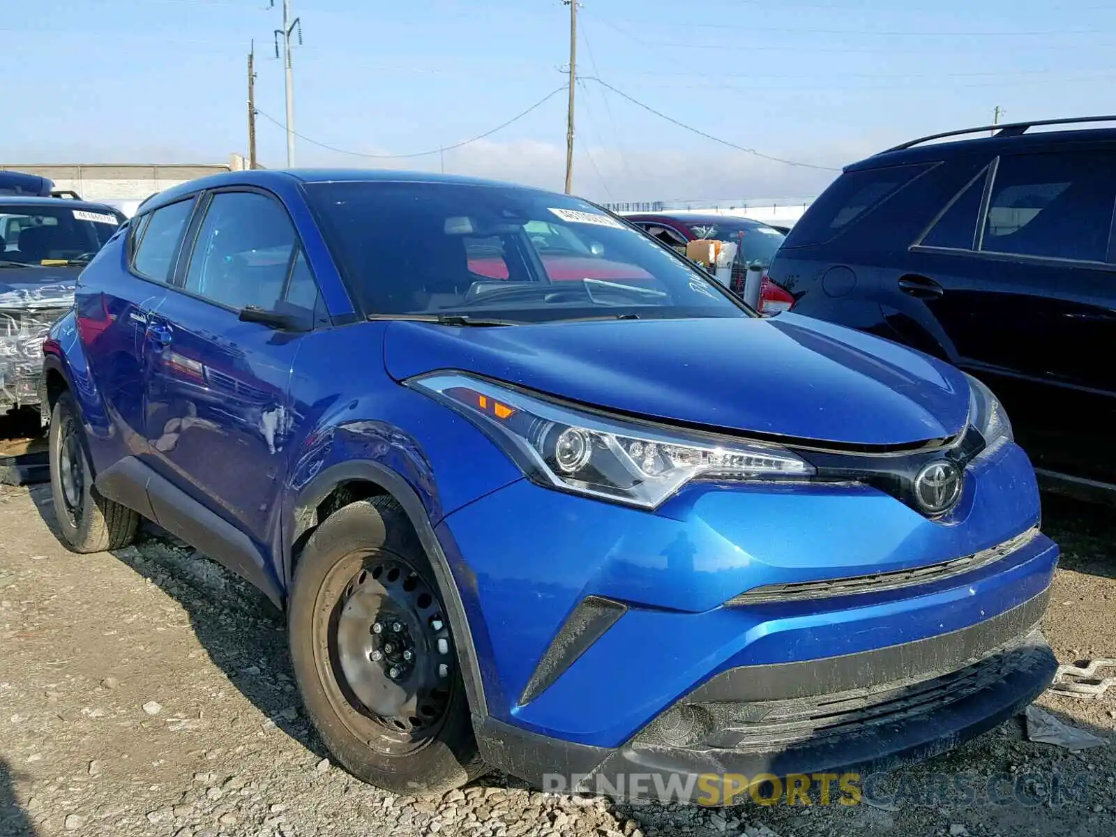 1 Фотография поврежденного автомобиля NMTKHMBX8KR082528 TOYOTA C-HR XLE 2019