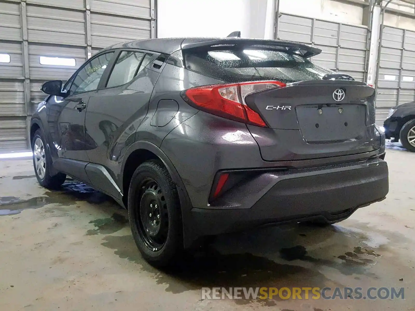 3 Photograph of a damaged car NMTKHMBX8KR089916 TOYOTA C-HR XLE 2019