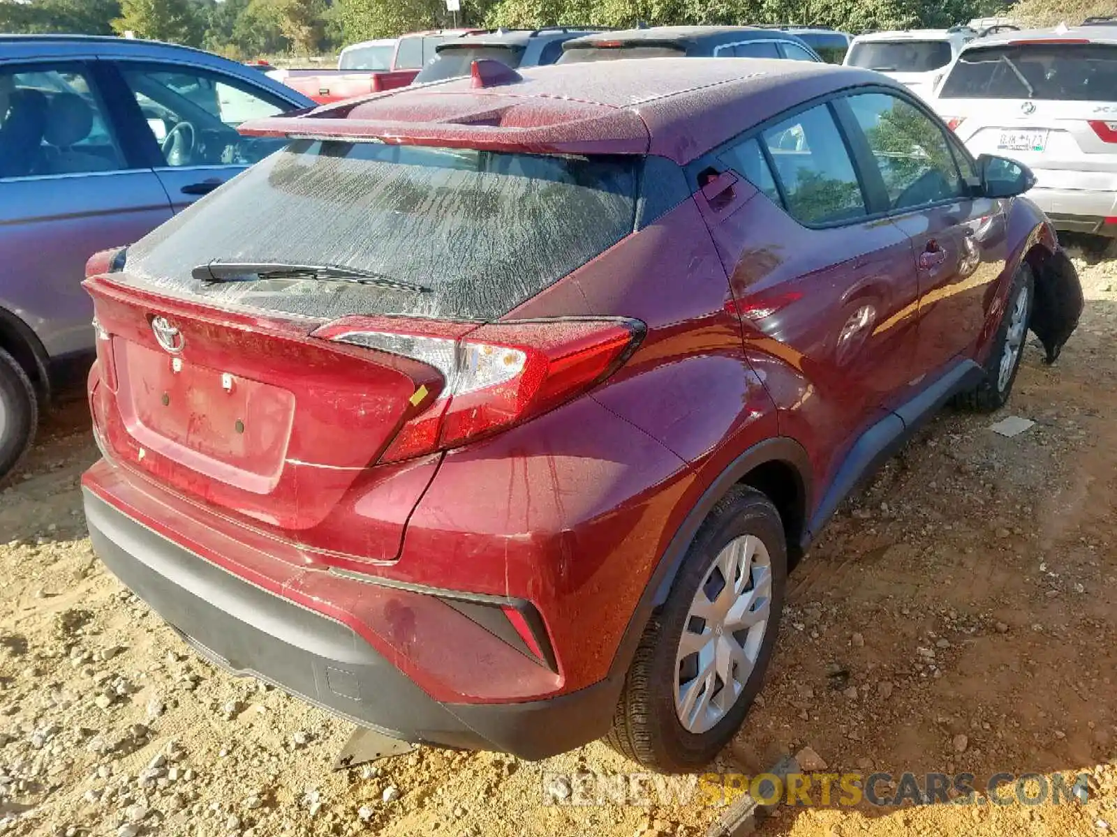 4 Фотография поврежденного автомобиля NMTKHMBXXKR073894 TOYOTA C-HR XLE 2019