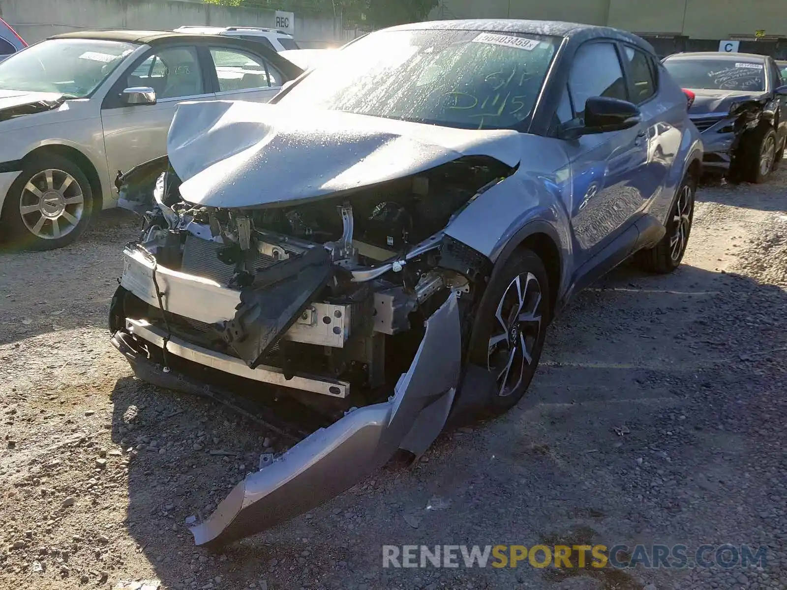 2 Photograph of a damaged car NMTKHMBXXKR084278 TOYOTA C-HR XLE 2019